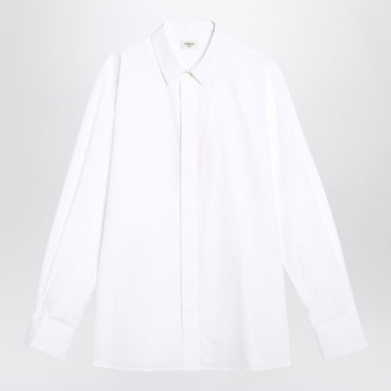 Saint Laurent White Cassandre shirt in cotton