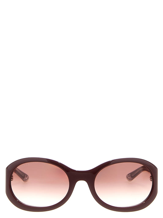 Gucci Red Ancora Sunglasses