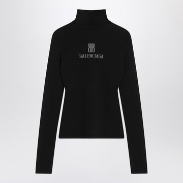 Balenciaga Black Nano BB turtleneck