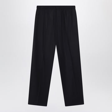 Balenciaga Wide black wool trousers