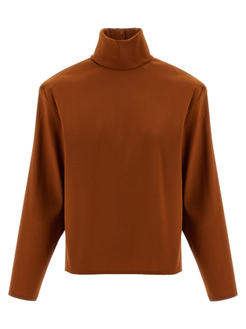Saint Laurent Structured Shoulder Sweater
