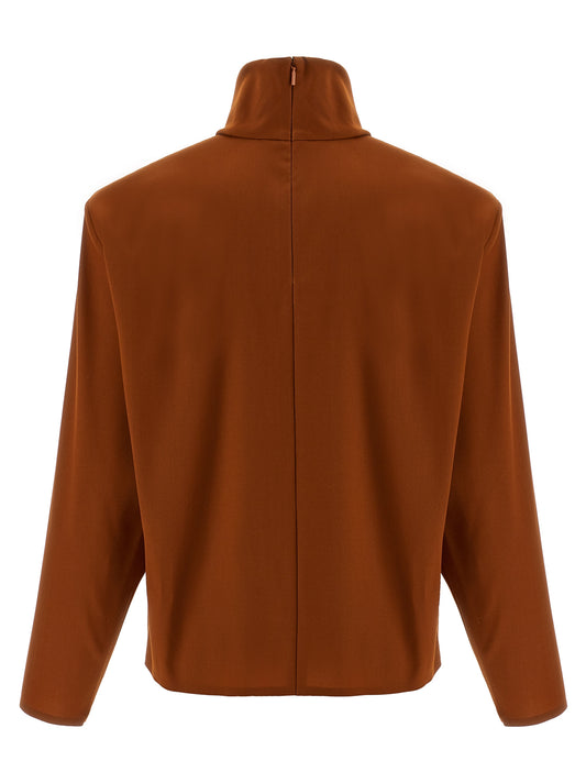 Saint Laurent Structured Shoulder Sweater