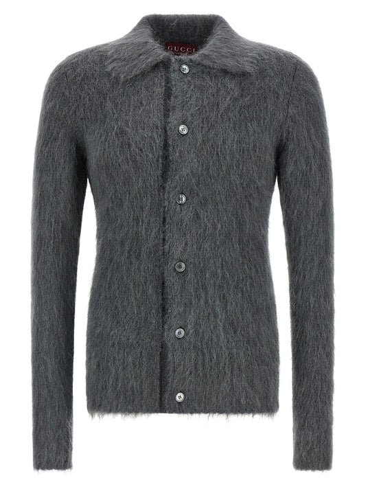 Gucci Mohair Wool Cardigan