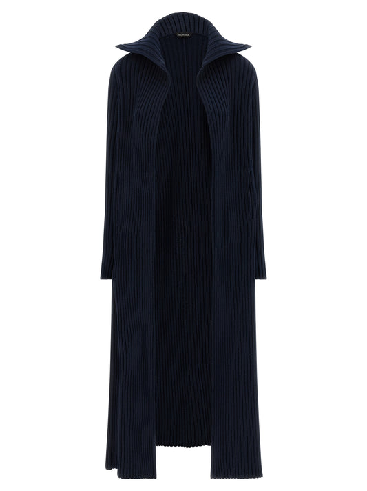 Balenciaga Ribbed Cardigan