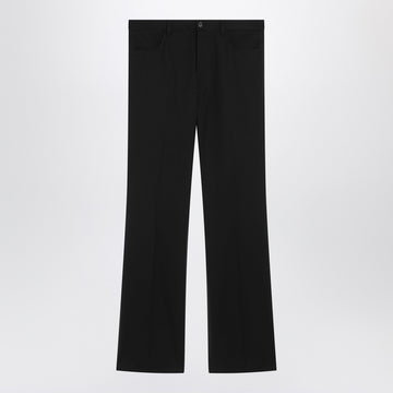 Balenciaga Black regular fit tailored trousers