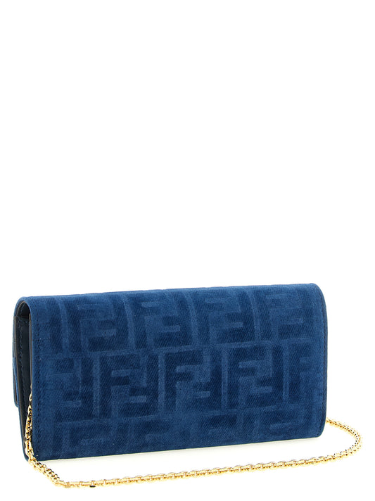 Fendi Continental Baguette Wallet On Chain