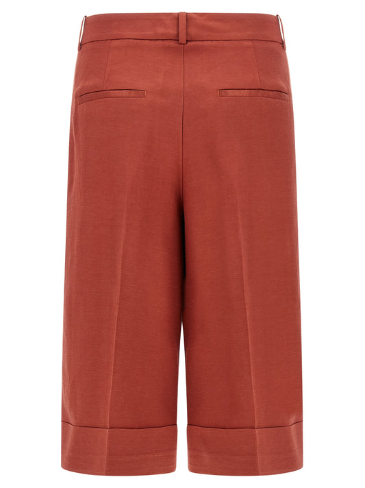 Peserico Linen Viscose Bermuda Shorts
