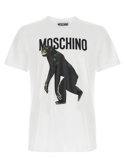Moschino Logo Embroidery T-shirt