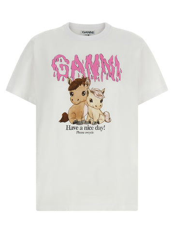 Ganni Pony T-shirt