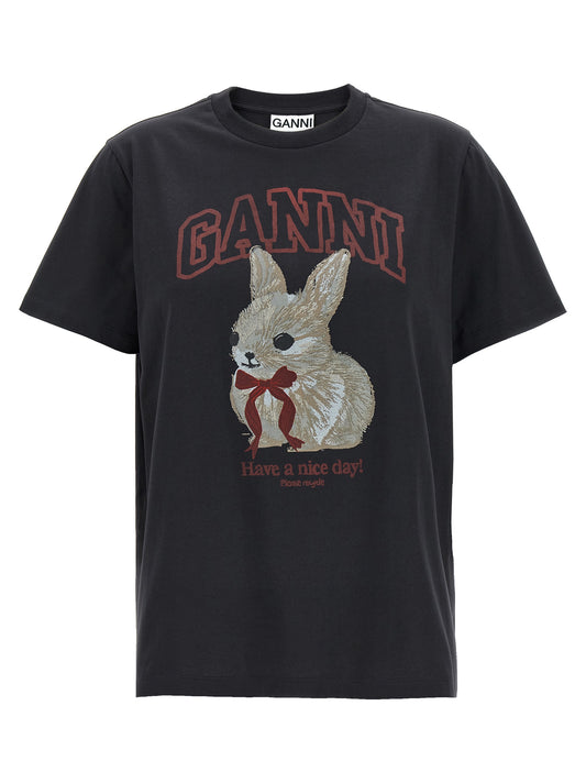 Ganni Printed T-shirt