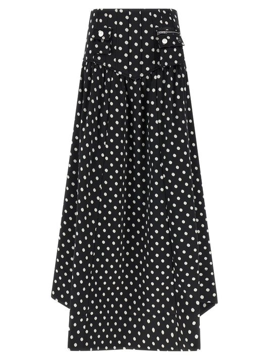 Ganni Polka Dots Skirt