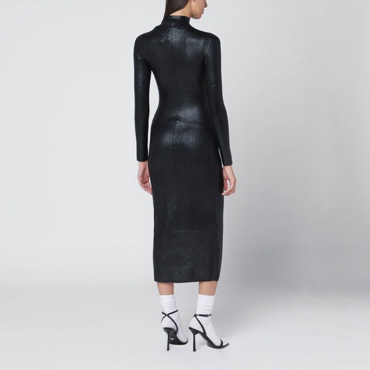 Diesel Black shiny M-Zary dress