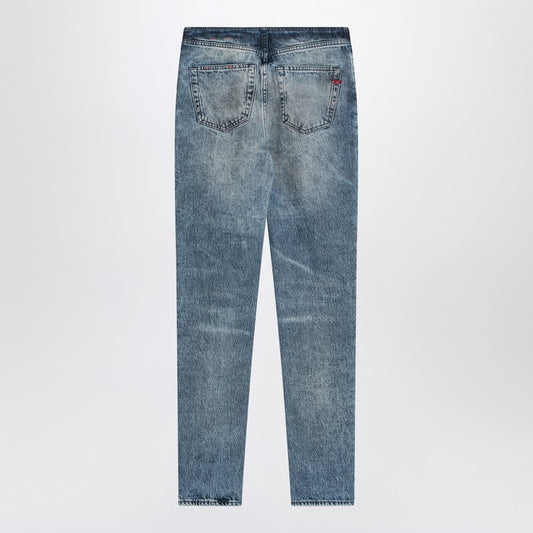 Diesel Bootcut jeans D-Ginna blue washed effect