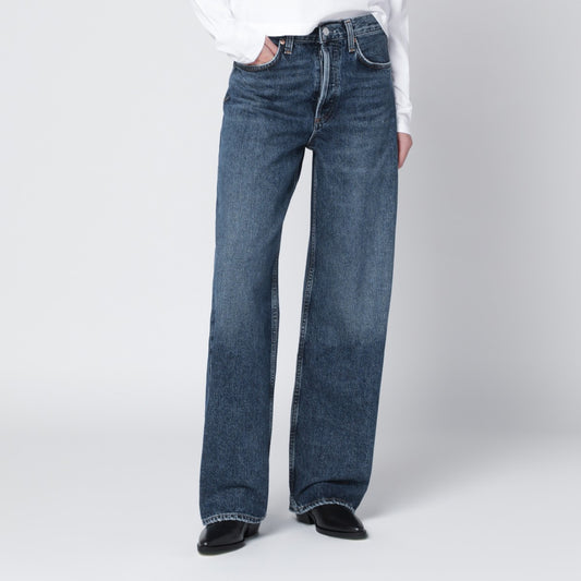 AGOLDE Blue regenerated denim jeans
