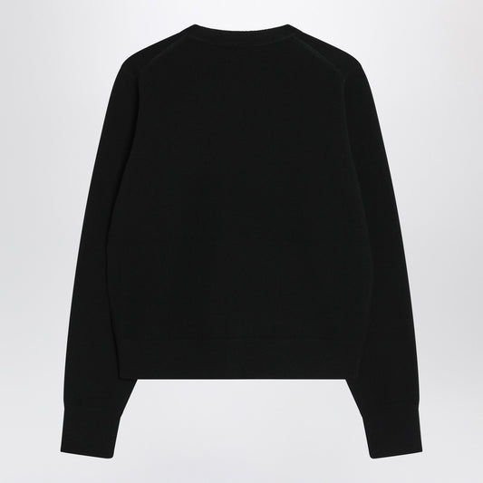 Acne Studios Black yak wool cardigan
