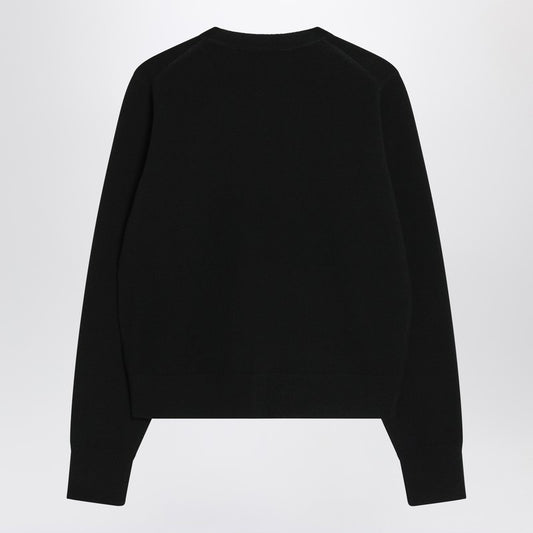 Acne Studios Black yak wool cardigan