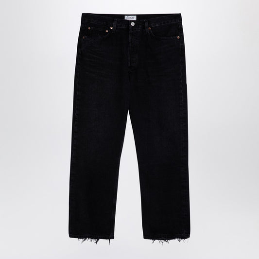 AGOLDE Black jeans in organic denim