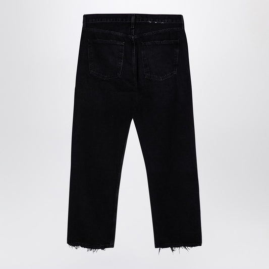 AGOLDE Black jeans in organic denim