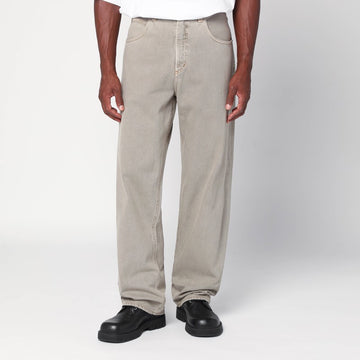 AGOLDE Beige jeans in regenerated denim