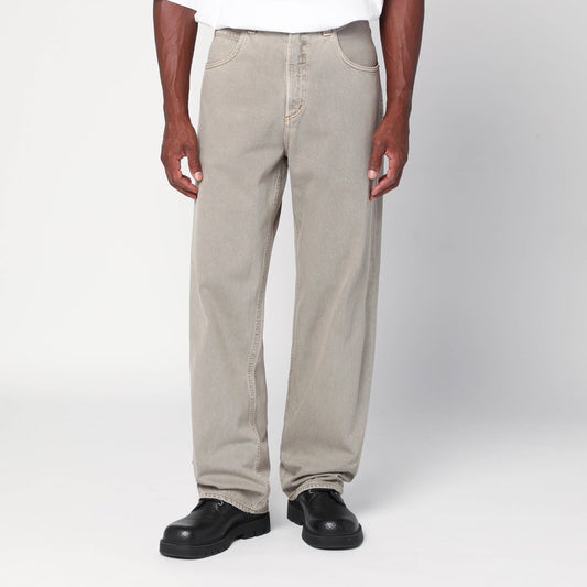 AGOLDE Beige jeans in regenerated denim