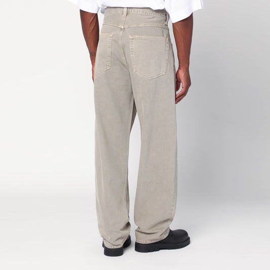 AGOLDE Beige jeans in regenerated denim