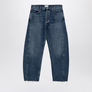 AGOLDE Blue balloon jeans in organic denim