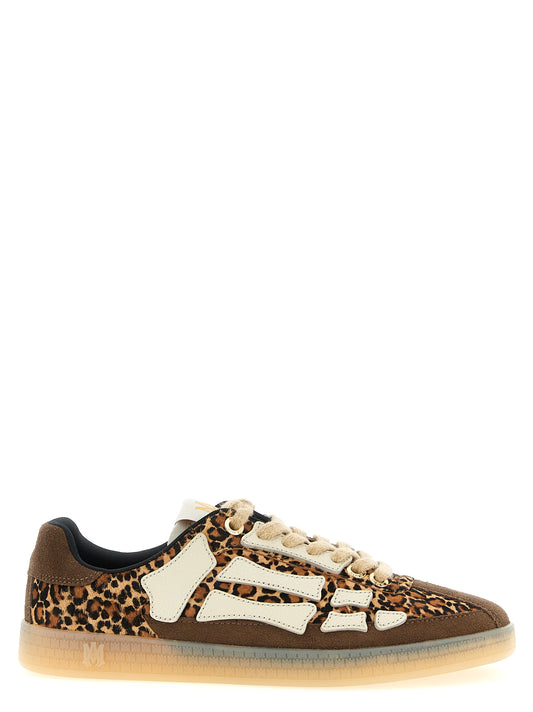 Amiri Leopard Pacific Bones Sneakers
