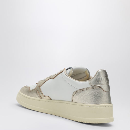 AUTRY Medalist white/platinum sneaker