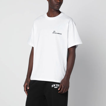 Awake NY White cotton T-shirt with logo