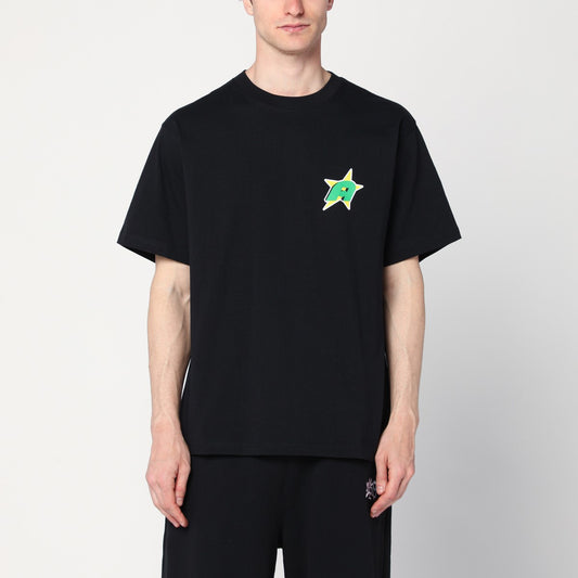 Awake NY Black T-shirt with Star A logo