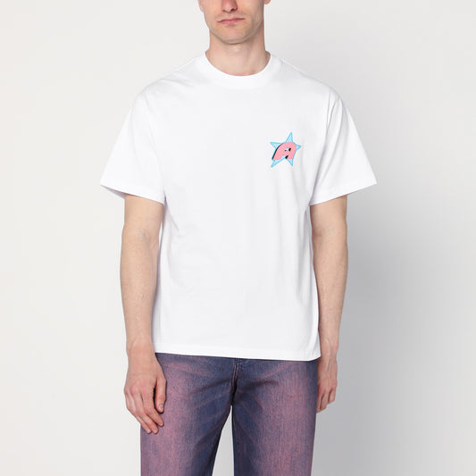 Awake NY White T-shirt with Star A logo