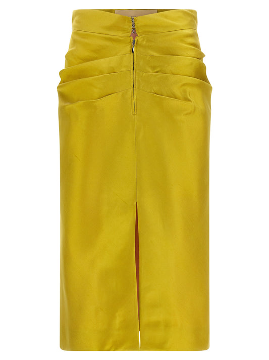 Valentino Garavani Shantung Silk Skirt