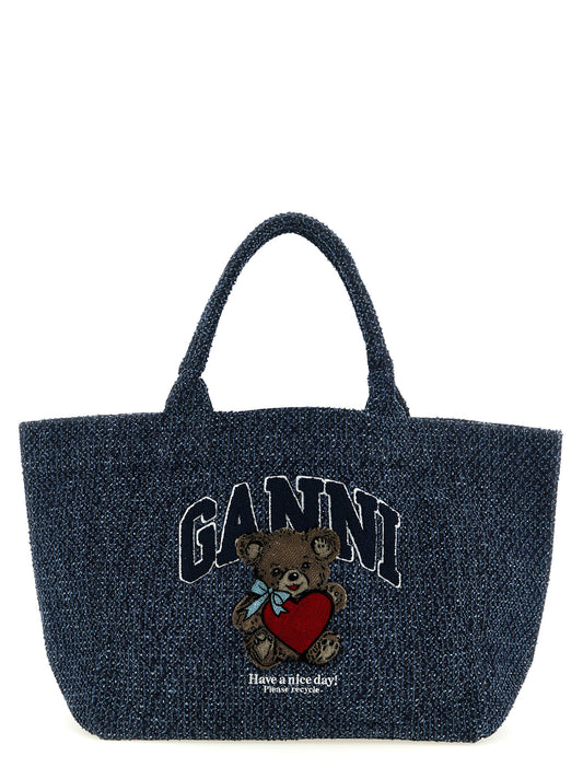 Ganni Medium Bear Shopping Bag