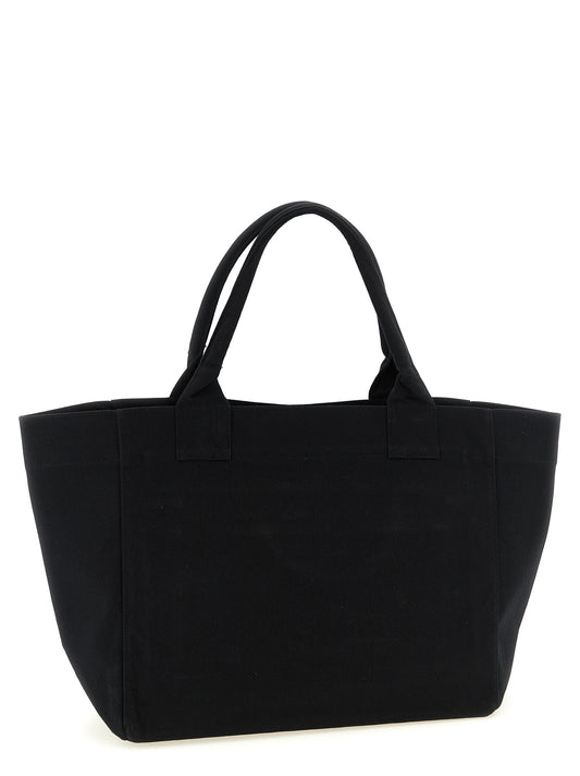 Ganni Black Medium Cherry Tote Shopping Bag