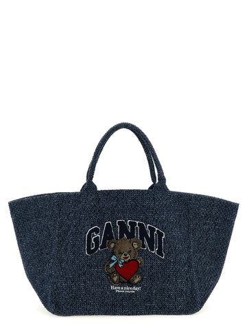 Ganni Xxl Bear Shopping Bag