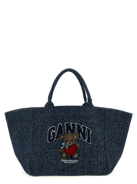 Ganni Xxl Bear Shopping Bag