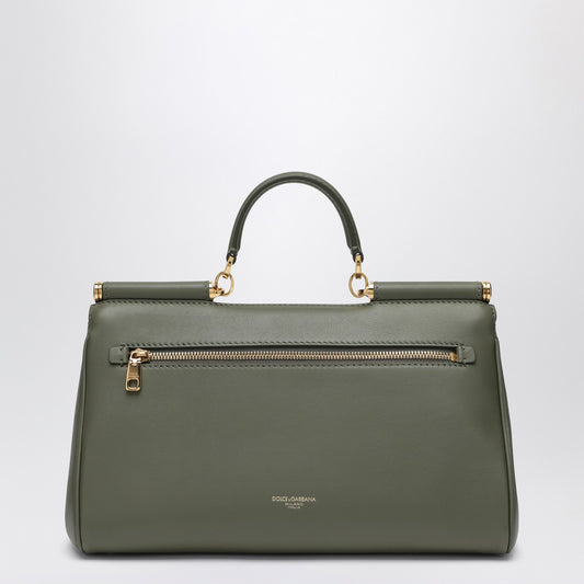 Dolce & Gabbana Dolce&Gabbana My Sicily handbag in military green leather