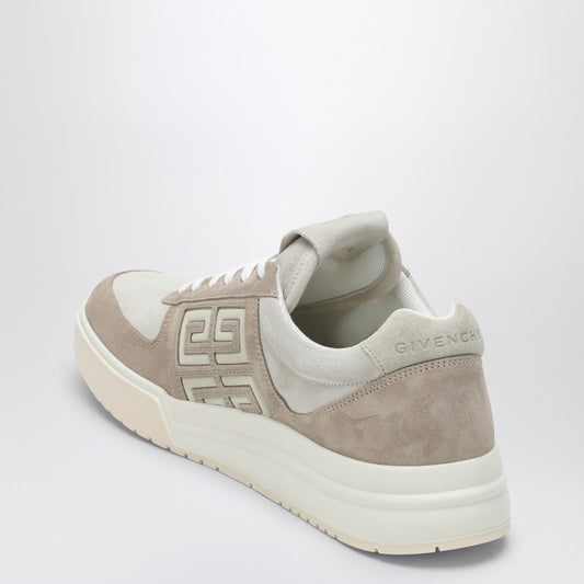 Givenchy Beige/white suede G4 Sneaker