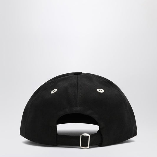 Ami Paris Black baseball cap with logo