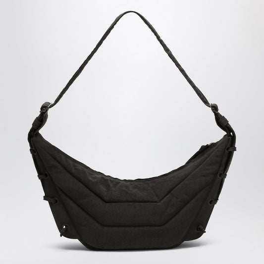 LEMAIRE Small Soft Game bag in water-repellent brown nylon