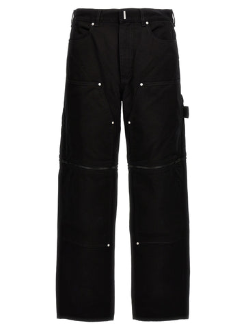 Givenchy Zip Off Carpenter Jeans