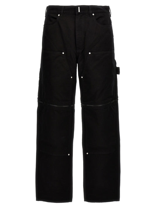 Givenchy Zip Off Carpenter Jeans