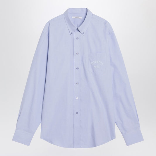 Givenchy Light blue button-down shirt in cotton