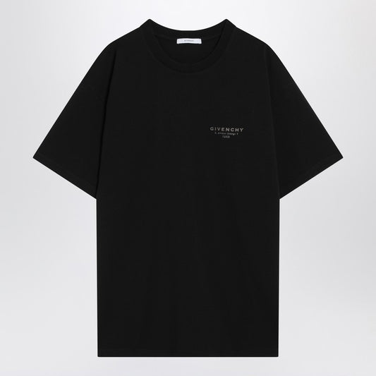 Givenchy Black cotton T-shirt with logo