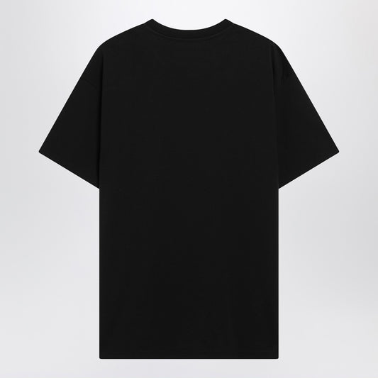 Givenchy Black cotton T-shirt with logo patch