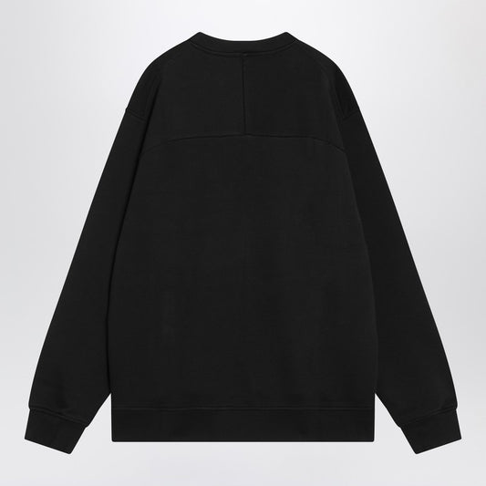 Givenchy Black crew neck cotton sweatshirt