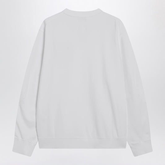 Givenchy White Couture Seam sweatshirt with embroidered logo