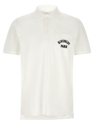 Givenchy Pocket Embroidery Polo Shirt