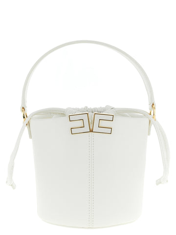Elisabetta Franchi Logo Bucket Bag