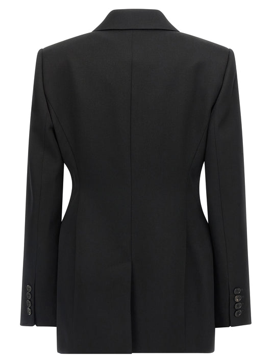 Givenchy Satin Lapel Blazer